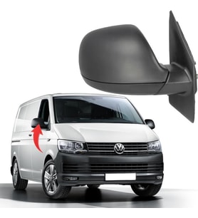 Vw Transporter T7 2015-2020 Sağ Ayna Komple Elektr. 7E1857408Q