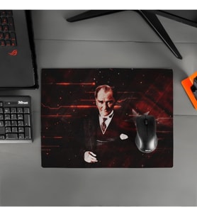 Mustafa Kemal Atatürk Tasarımlı 40x30 Mousepad