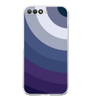 PrintiFy Huawei Y6 2018 Uyumlu Kamera Korumalı Renk Cümbüşü E Tasarımlı Şeffaf Silikon Kılıf