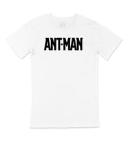 Siyah Ant Man Logolu Tişört