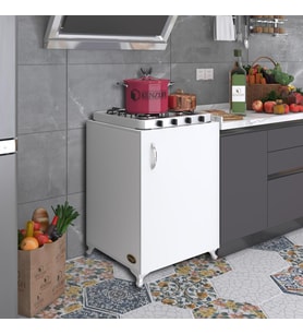 Kenzlife ocak dolabı ahunaz byz 85*60*56 hazır mutfak klasik set üstü ocak için arkalıksız (Karışık)