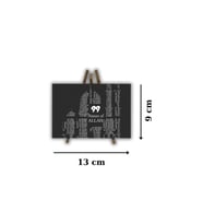 Ahşap Retro Masa Üstü Mdf Akıllı Tablo , Komik Sözler , Duvar Yazıları , Edebiyat - Akıllı099