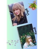 Taylor Swift defter seti 2 adet A4 boyutu 21*30 çizgili + kareli 60 syf