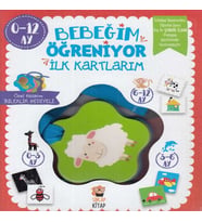 Bebeğim Öğreniyor - İlk Kartlarım (0 - 12 Ay)