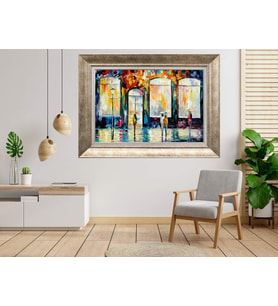 Gümüş Çerçeveli dekoratif Tablo as1240