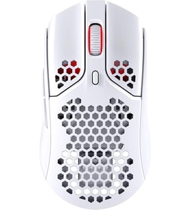 HyperX Haste Beyaz Şarjlı Optik Kablolu/Kablosuz Oyuncu Mouse Teşhir