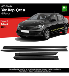 Renault Taliant ABS Plastik Yan Kapı Koruma Çıtası 2021 Üzeri A+ Kalite