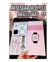 Mey İthalat® Akıllı Saat Sesli Görüşme Bildirim Görme Uyku ve Sağlık Takibi