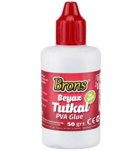 Brons Beyaz Tutkal 50Gr - 4 adet