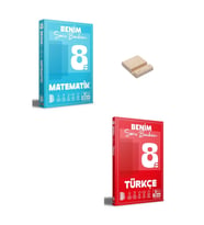 LGS 8. Sınıf Benim Hocam Matematik ve Türkçe Soru Bankam + Telefon Standı
