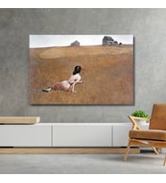 Tekli Yatay Kanvas Duvar Tablosu Andrew Wyeth Christina'nın Dünyası