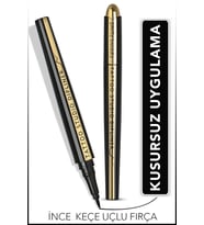 Pretty  Tattoo Studio Dipliner, Keçe Uçlu Kalem Eyeliner Siyah