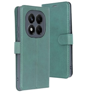 Redmi Note 15 Pro 5G Trend S Plus Kapaklı Kılıf - Yeşil