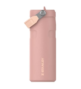 Stanley The IceFlow Flip Straw 2.0 Pipetli Termos Bardak 0,47 LT Peach Rose