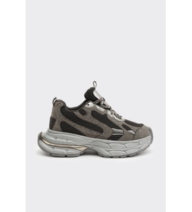 Günlük Taşlı Kadın Sneaker (Siyah)