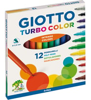Giotto Turbo Color, Keçeli Kalem 12'li Kutu