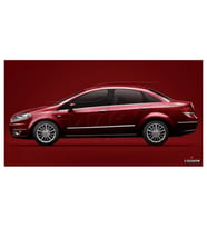 Fiat Linea Uyumlu Kapı Koruma Çıtası Krom 2007 Üzeri