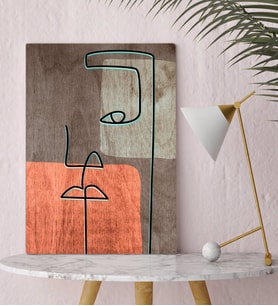 BK Home Picasso Style Tasarımlı Kanvas Tablo-7