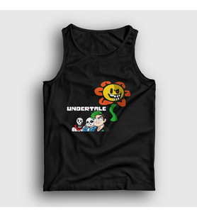 Presmono Unisex Siyah Flowey Undertale Atlet 32084tt