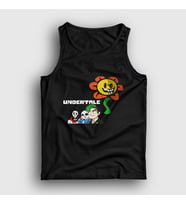 Presmono Unisex Siyah Flowey Undertale Atlet 32084tt