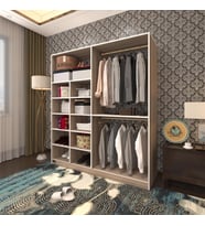 Kenzlife giysi dolabı fikret 180*180*45 crd gardırop