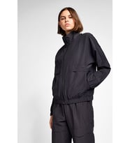 Kadın Antrenman Fermuarlı Kapşonlu Sweatshirt 25B-2060 (Siyah)