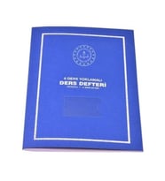 Gülpaş Ders Defteri 6 Ders Yoklamalı Plastik Kapak - 4 adet