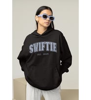 Swiftie Est. 1989 Baskılı Unisex Oversize Taylor Swift Hoodie