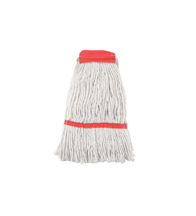 Islak Saçaklı Dar Mop 350 gr Mop Yedeği Ekstra Karbeyaz Yüzey Temizlik 5'li Paket