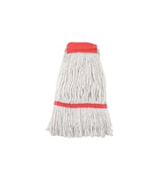 Islak Saçaklı Dar Mop 350 gr Mop Yedeği Ekstra Karbeyaz Yüzey Temizlik 5'li Paket