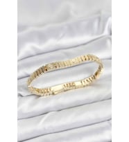 Gold Renk Vip Seri Bileklik TJ-BB8078