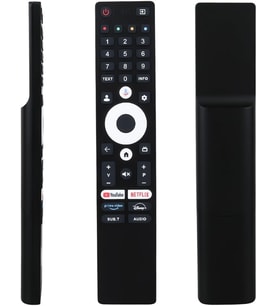 STRONG Fobem PROFİLO ONVO Nordmende GOOGLE TV NETFLIX YOUTUBE PRIME DISNEY+ TUŞLU LCD TV KUMANDA İle Uyumlu Google Smart Tv Kumandası Mikrofonsuz (Ses Komut özelliği Yoktur)