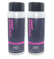 Süper Sweet Oriental Aromalı rotik Aromaterapi Masaj Yağı 400ml X 2 ADET
