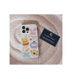 POCO X5 PRO 5G Uyumlu Sevimli Winnie The Pooh Tasarımlı Şeffaf Kılıf