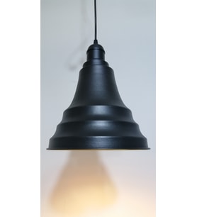 RİOLİGHT RETRO SİYAH İÇİ GOLD TEKLİ METAL SARKIT ÇAP:23CM