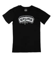San Antonio Spurs Siyah Tişört