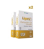 Ligone Curcumin C3 Complex 30 Bitkisel Kapsül x2 Adet (Krem)