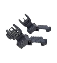 DLG Tactical Polimer Düşük Katlanır Açılı Gez & Arpacık Seti (45° Offset)