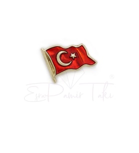 Türk Bayrağı Rozet