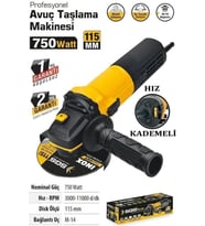 511 Devir Ayarlı uç Taşlama 115 750 Watt