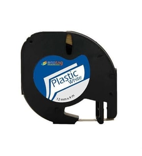 DYMO LETRATAG MUADİL PLASTİK ETİKET ŞEFFAF 12MM X 4 METRE