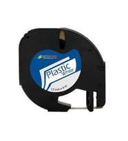 DYMO LETRATAG MUADİL PLASTİK ETİKET ŞEFFAF 12MM X 4 METRE