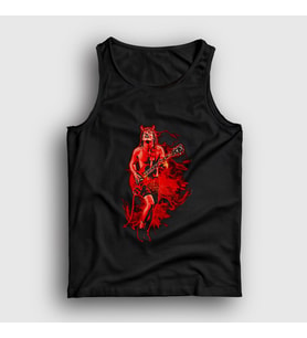 Presmono Unisex Siyah Devil Angus Young Ac Dc Atlet 378351tt