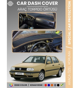 VOLKSWAGEN VENTO (1992-1998) Torpido Örtüsü Ön Göğüs Koruma Torpido Koruma Tam Uyum Araca Özel