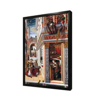 Saint Emidius Çerçeveli Mdf Tablo