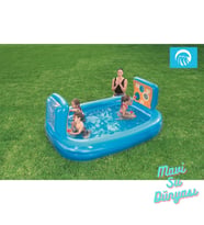 Havuz Büyük Top Oyunlu 237 Cm x 152 Cm - Mavi Su Dünyası