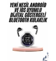 2025 Model Kablosuz Bluetooth Kulaklık Anc Enc Destekli Hi̇fi̇ Stereo