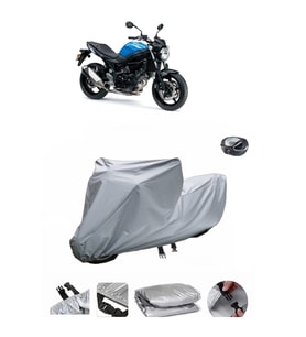 Suzuki SV650S  Su Geçirmez Motosiklet Brandası ARKA ÇANTA UYUMLU