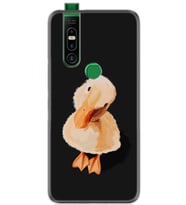 Infinix S5 Pro Kılıf Silikon Desen Üzgün Ördek 1685
