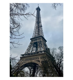Eyfel Kulesi, Paris Tablo Ahşap Poster Dekoratif